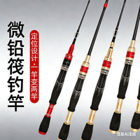 Telescopic Raft Fishing Rod with Soft Tail and Titanium Alloy Tip