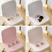 Cartoon Integrated Backrest Seat Cushion for Kids' Chairs