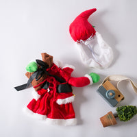 Pet Christmas Santa Claus Costume for Dogs and Cats