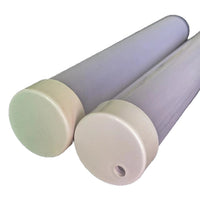 T8 All-Plastic Transparent Tube Housing Kit for Refrigerator Lights