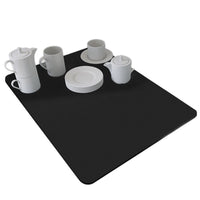 Diatomaceous Earth Kitchen Dish Drying Mat, Super Absorbent Quick Dry Countertop Mat for Cups and Coffee Machines