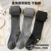 Women's Thermal Fleece-Lined Tights with Footed Design, Warm and Slimming Leggings for Autumn/Winter