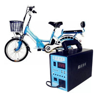 220V Portable Solar Power Generator for Outdoor Camping & Home Emergency Lighting