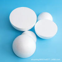 Polystyrene Foam Half-Sphere for DIY Crafts and Art Projects