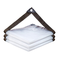 Transparent Waterproof Tent Tarp for Camping, Windproof and Rainproof Outdoor Shelter