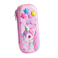 Double-Layer Large Capacity Pencil Case for Girls, Cute Kids' Stationery Pouch