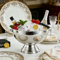 Stainless Steel Champagne Ice Bucket 13.5L for Parties and Events