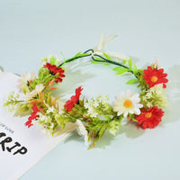 Floral Garland Headband for Brides, Bridesmaids, and Photoshoots