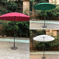Outdoor Patio Umbrella with Crank Lift for Garden Balcony