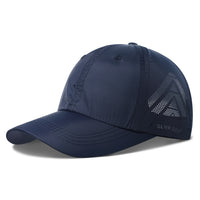 Breathable Quick-Dry Mesh Sports Visor for Women - Lightweight Sun Protection for Outdoor Activities