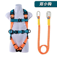 Full Body 5-Point Harness for High-Altitude Work, Rock Climbing, and Outdoor Activities with Lanyard