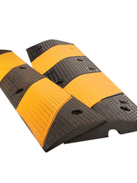Rubber Speed Bump Road Buffer Strip for Driveways and Parking Lots