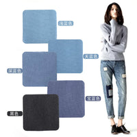 Self-Adhesive Denim Repair Patches for Clothing and Jeans - Iron-Free, Cut-to-Fit