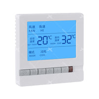 Monksend Central Air Conditioner Thermostat with Temperature Probe