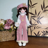 BJD Doll Clothes Set for 30cm Dolls - Autumn/Winter Casual Sweater & Skirt Outfit