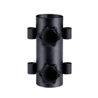 Tent Pole Holder Ground Stake for Canopy and Awning Support, Adjustable Multi-functional Base for Camping