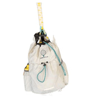 Lightweight Drawstring Backpack for Badminton and Tennis Rackets, Large Capacity Sports Travel Bag for Men and Women