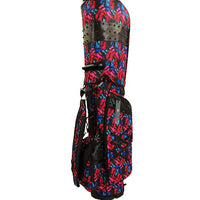 ANEW Golf Stand Bag for Women, Portable Lightweight Korean Style Double Shoulder Strap Golf Club Bag