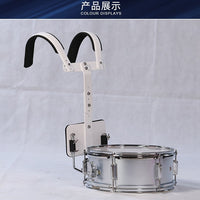 Marching Snare Drum with Carrier for Drum Corps and Bands