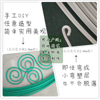 Plastic Coated Garden Wire for Plant Support, Training, and Tying