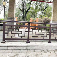 Aluminum Alloy Anti-Climb Fence for Gardens and Courtyards