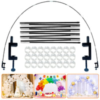 Balloon Table Arch Kit for Wedding Birthday Party Decorations, Detachable & Portable
