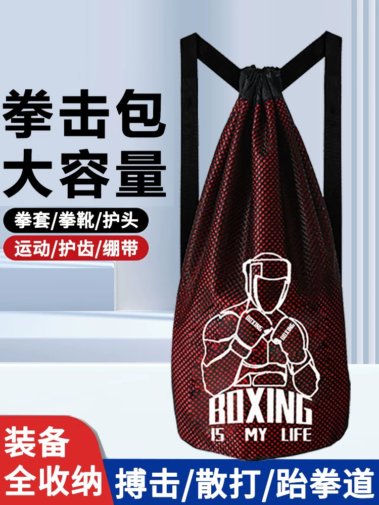 Boxing Gloves Backpack for Training Gear and Protective Equipment