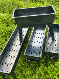 Portable Folding Charcoal BBQ Grill for Outdoor Home Use, Thickened Durable Roasting Rack