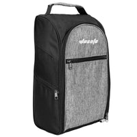 Golf Shoe Bag Nylon Zipper Closure Breathable Mesh Portable Sports Footwear Carrier