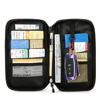 RFID Blocking Travel Passport Holder with Card Slots