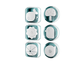 Silicone Door Handle Wall Protector, Self-Adhesive, Transparent, Sound Dampening Bumper for Walls and Furniture