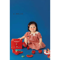 Baby Strawberry Outfit Photography Prop Set for Newborns and First Birthday
