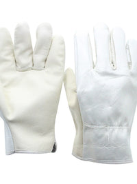 Heat Resistant Cowhide Welding Gloves for Industrial Safety and Protection