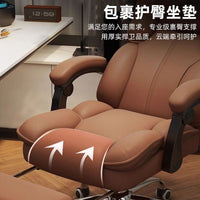Ergonomic Gaming Chair with Reclining Backrest and Adjustable Headrest for Home Office