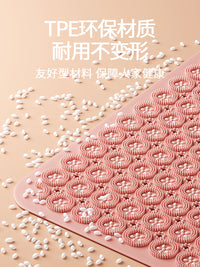 Acupressure Foot Massage Mat Soft Silicone Indoor Jogging Pad