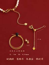 DIY Jewelry Making Kit with Steel Wire for Pearl Necklaces and Bracelets