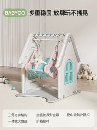 BABYGO Indoor/Outdoor Kids Swing Set for Home & Garden