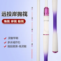 Raft Fishing Rod with Soft Tail Tip, 1.8m/2.1m, for Bridge Fishing, Fishing Tackle Set