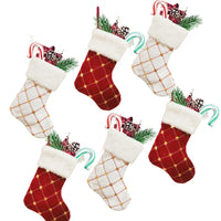 9-Inch Sequin Christmas Stocking for Kids' Candy & Gifts, Festive Hanging Ornament
