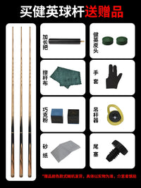 Jianying Billiard Cue Stick for Eight-Ball and Snooker