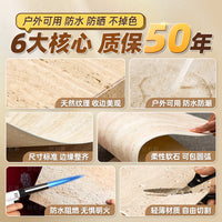 Flexible Travertine Faux Stone Wall Panels - Soft Stone Series for Interior & Exterior Decor