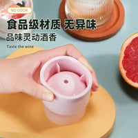 Large Sphere Ice Cube Molds for Whiskey and Cocktails, Food-Grade Silicone Ice Ball Maker