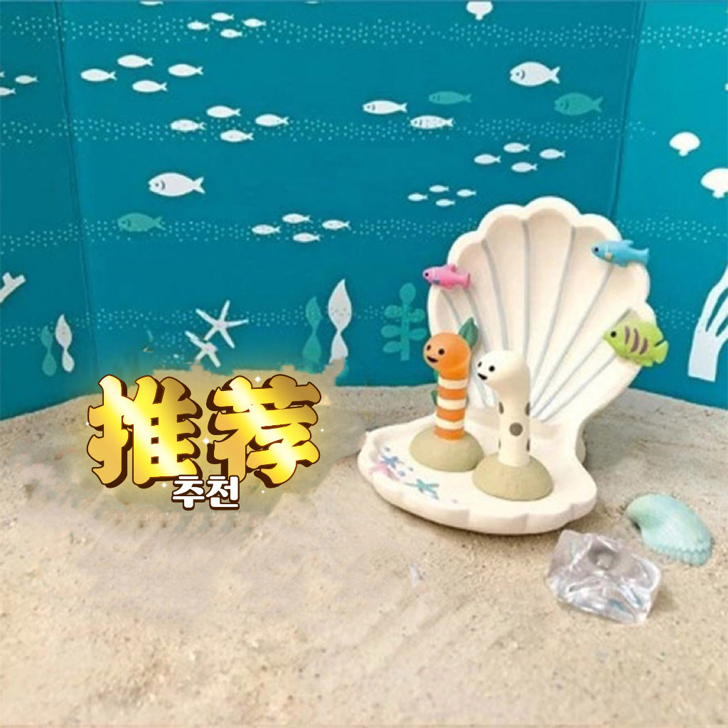 Japanese Ocean Series Shell Aquarium Ornament Cute Desktop Decor