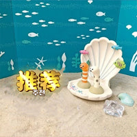 Japanese Ocean Series Shell Aquarium Ornament Cute Desktop Decor