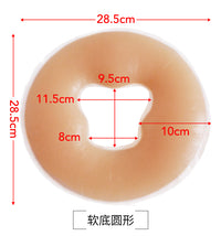 Silicone Beauty Face Pillow for Massage Table, U-Shaped Anti-Slip Cushion
