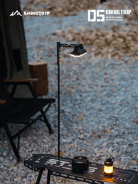ShineTrip Instant Pop-Up Camping Lantern Stand with Table Clamp
