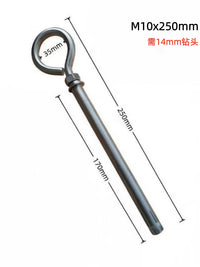 Stainless Steel Expansion Bolt Hook for Wall Mounting Lanterns and Signs