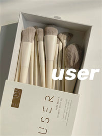 Zero Morandi 10/12-Piece Makeup Brush Set for Eyeshadow, Blush, and Concealer