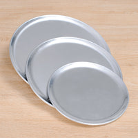 Thickened Aluminum Non-stick Pizza Pan with Shallow Rim for Baking, 8-16 Inch Round