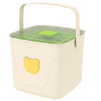 Household Easy Release Press Ice Cube Tray Kitchen Portable Food Grade Silicone Ice Mold Multi-layer Large Capacity Ice Bucket Ice Maker Box